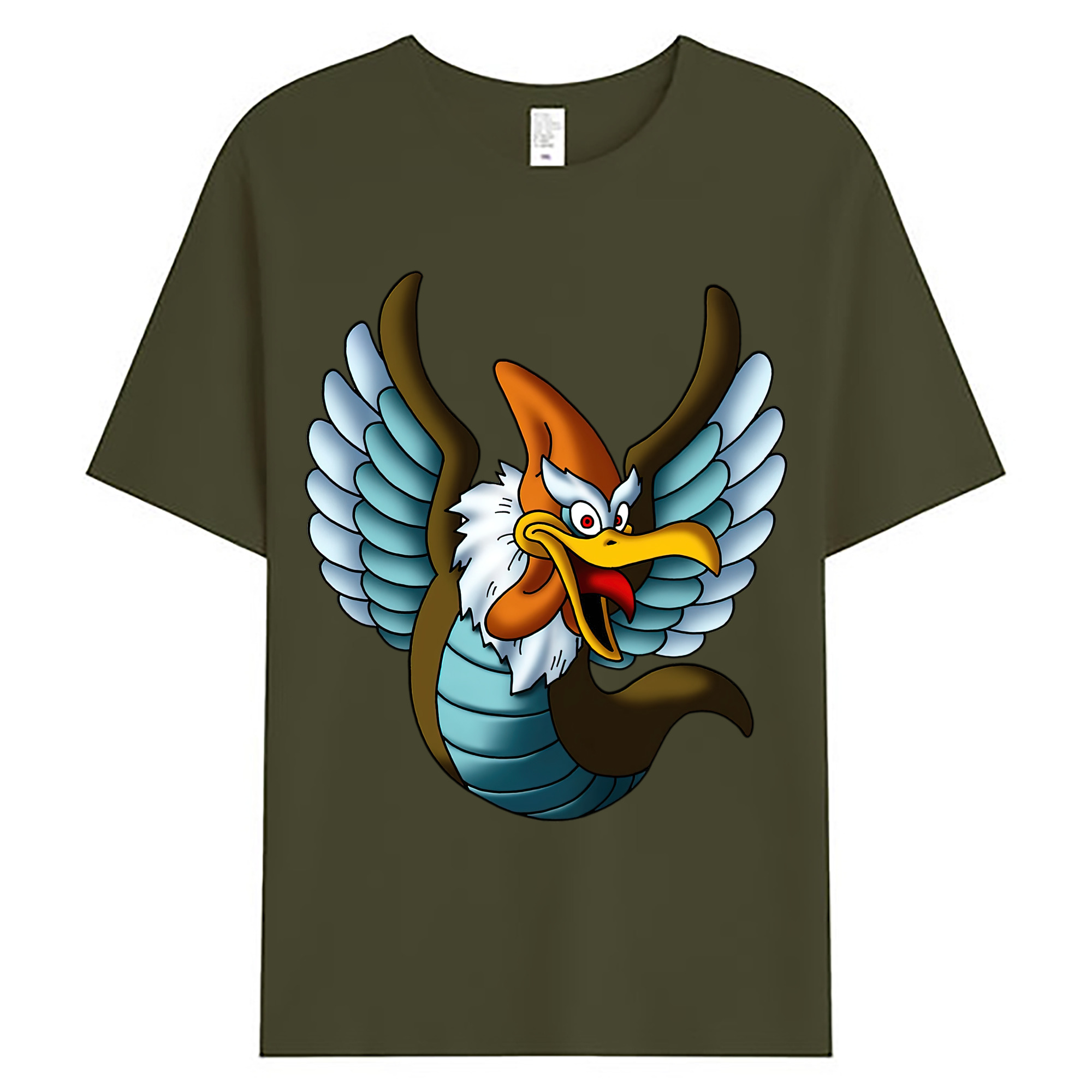 （画像用） ドラゴンクエスト Doragon Kuesuto Dragon Quest 綿100％ メンズ半袖Tシャツ｜肌触りやわらか＆通気性